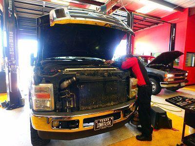 Fleet Repair on Construction Company Ford Truck